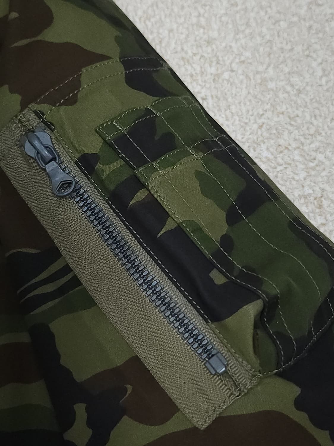 (M)NANAMICA 카모플라쥬 밀리터리 필드 자켓 상품이미지5