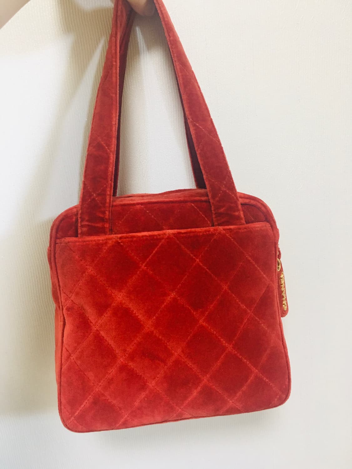 샤넬 벨벳 토트백 상품이미지2