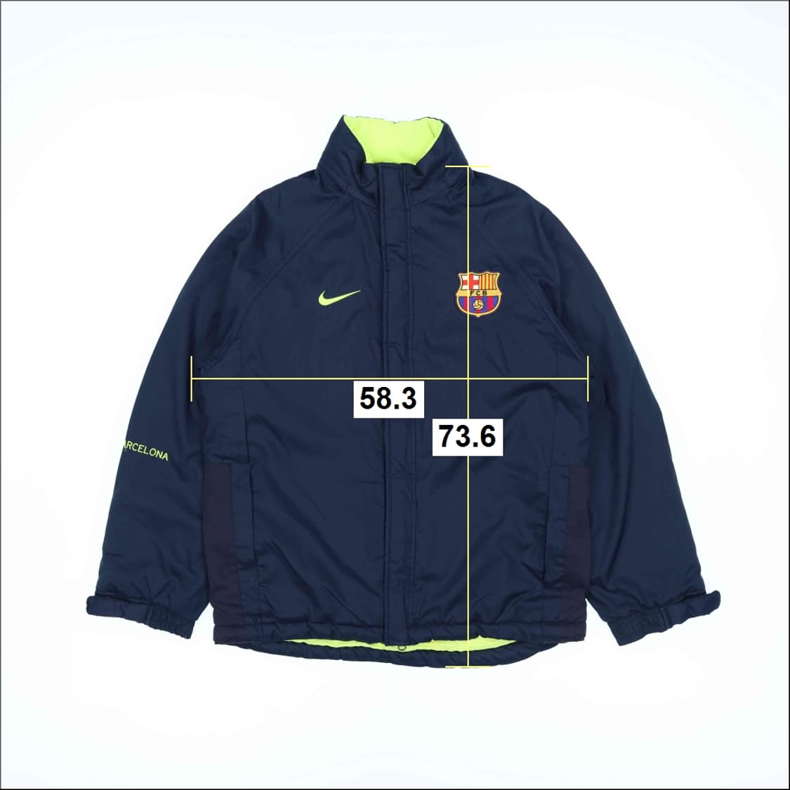 95 나이키 바르셀로나 올드 패딩 N7191 상품이미지10