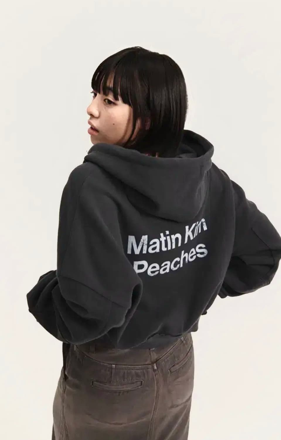마뗑킴 X 피치스 콜라보 후드집업 판매 상품이미지1
