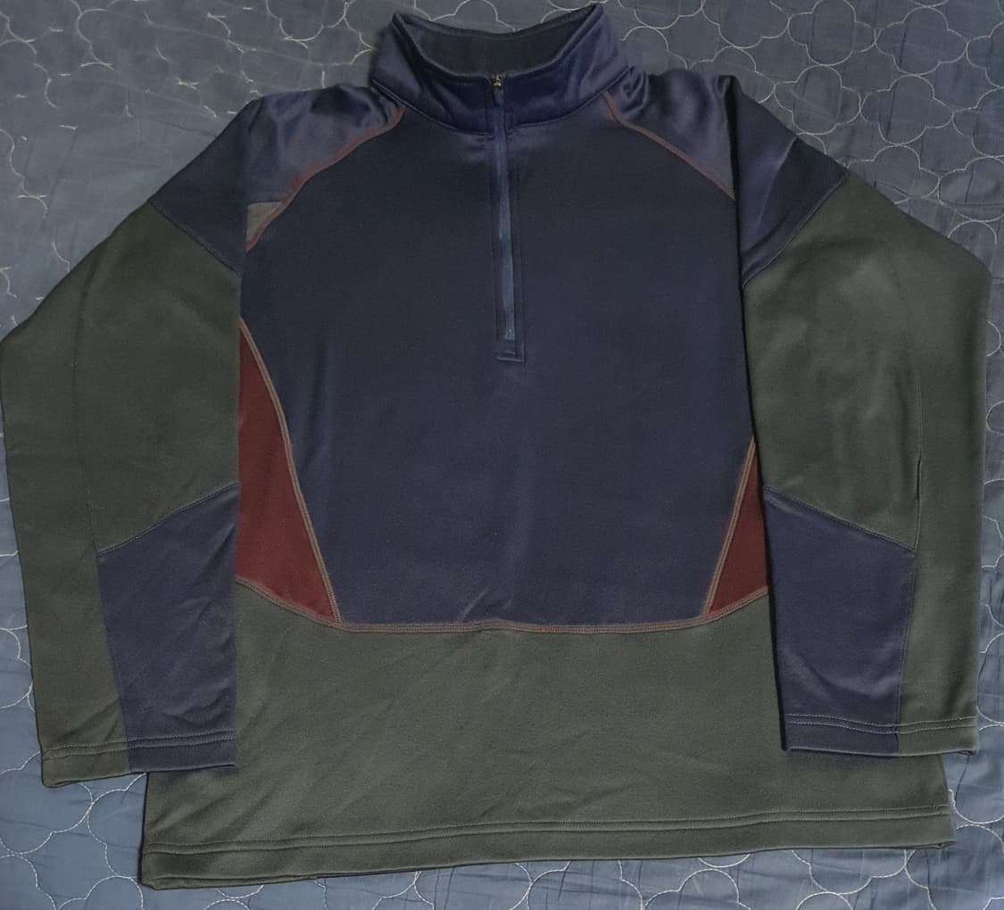 지벤 반짚업 기능성 긴팔 져지 (XL) 상품이미지1