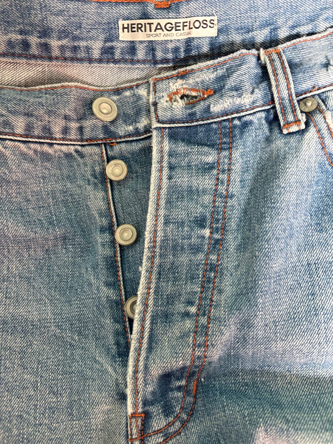 헤리티지플로스 데님 팬츠 상품이미지6