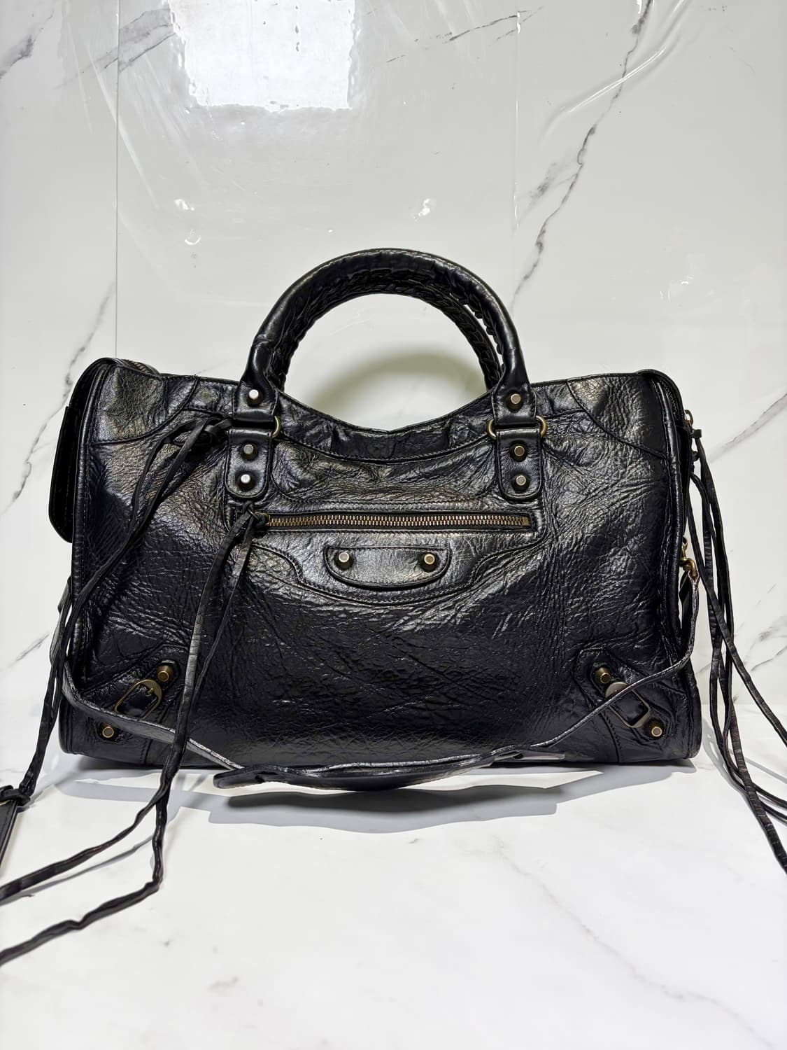 [A 정품] 발렌시아가 시티 모터백 미디움 상품이미지2