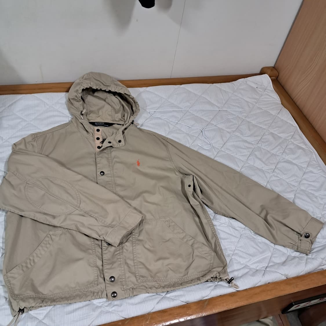 빈티지 폴로 코튼 후드 자켓 상품이미지1