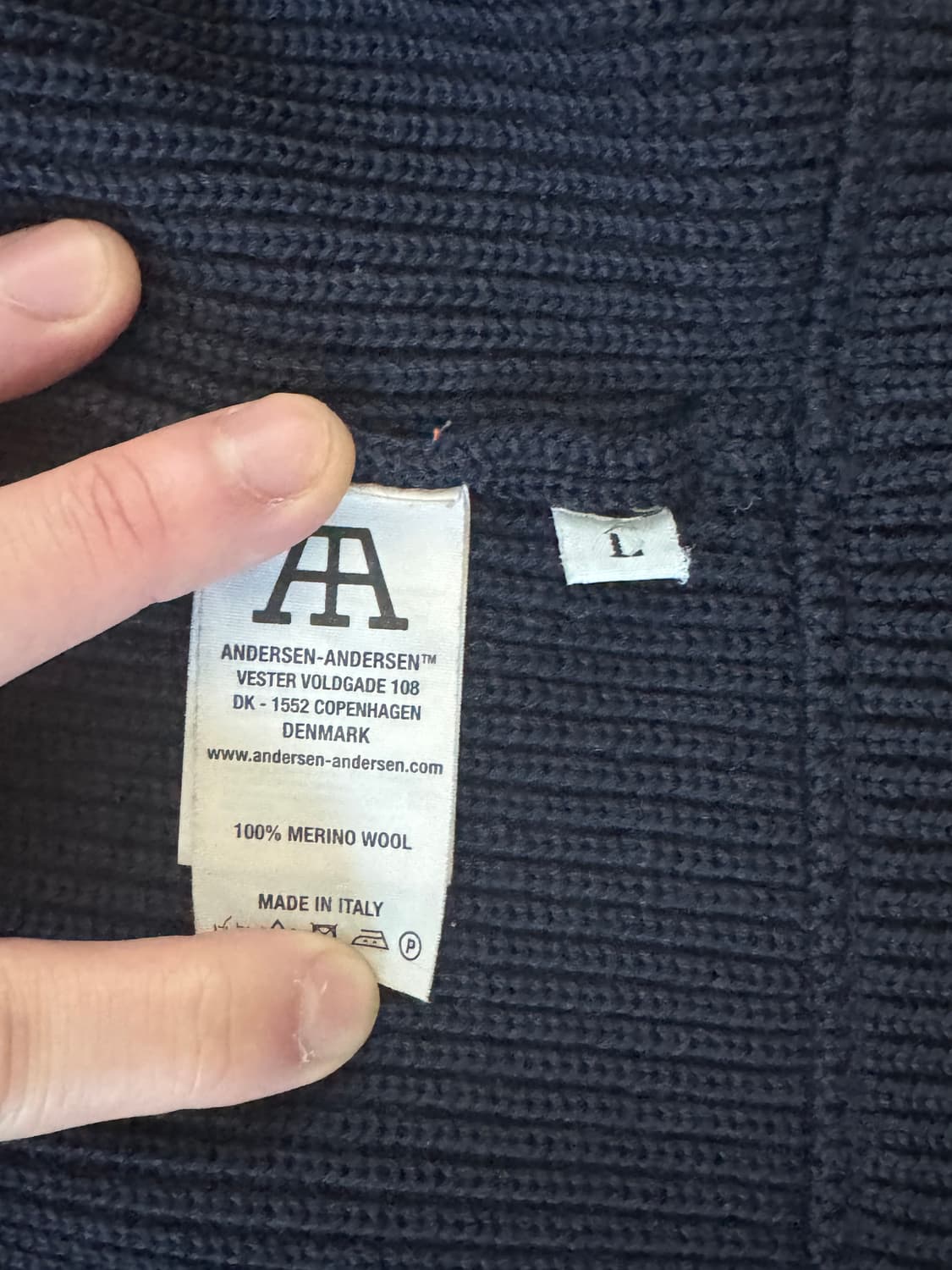 안데르센안데르센 스키퍼 네이비 L 상품이미지2