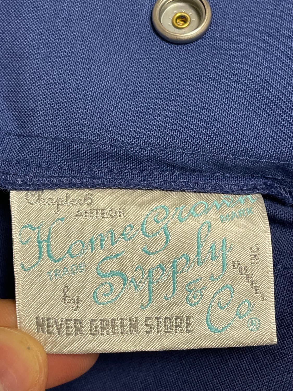 홈그로운서플라이(HGS)후드 자켓 블루L 상품이미지7