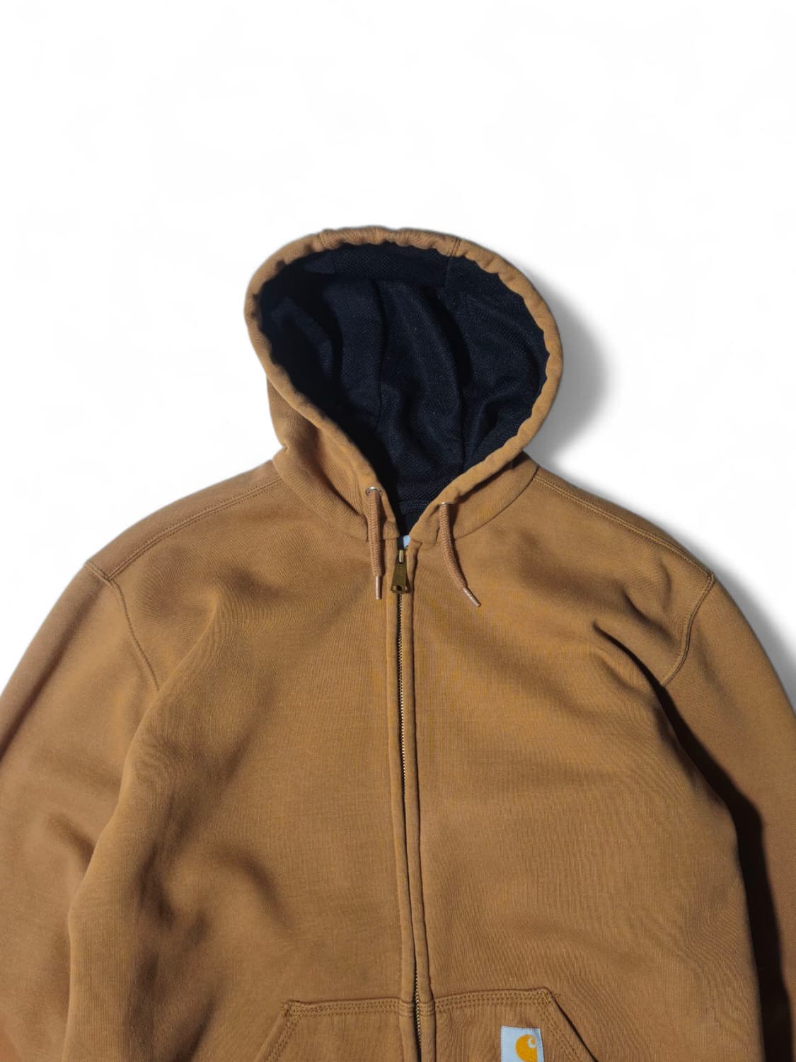 칼하트 써멀 라이너 후드집업 후드 된장 브라운 M 상품이미지3