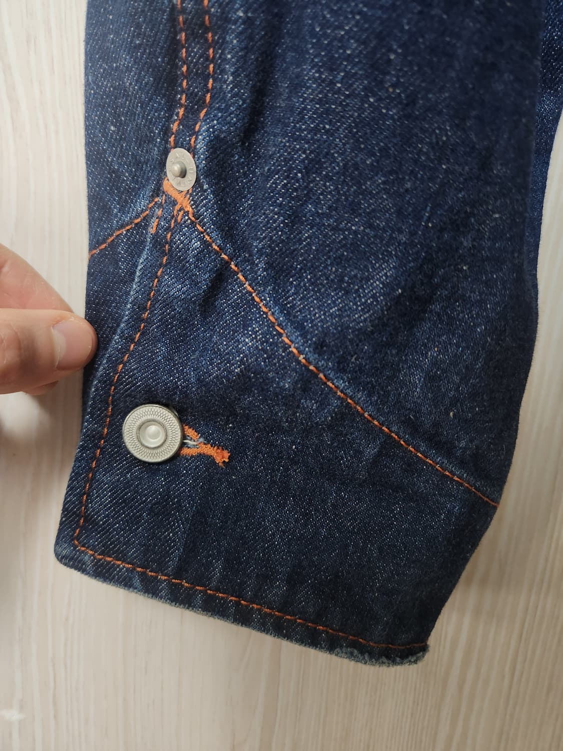 헤리티지플로스 17fw 데님자켓 M 상품이미지6