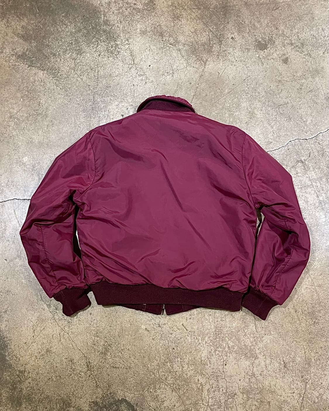 60's Butwin 리버시블 울/나일론 어워드 재킷 (B5165) 상품이미지9