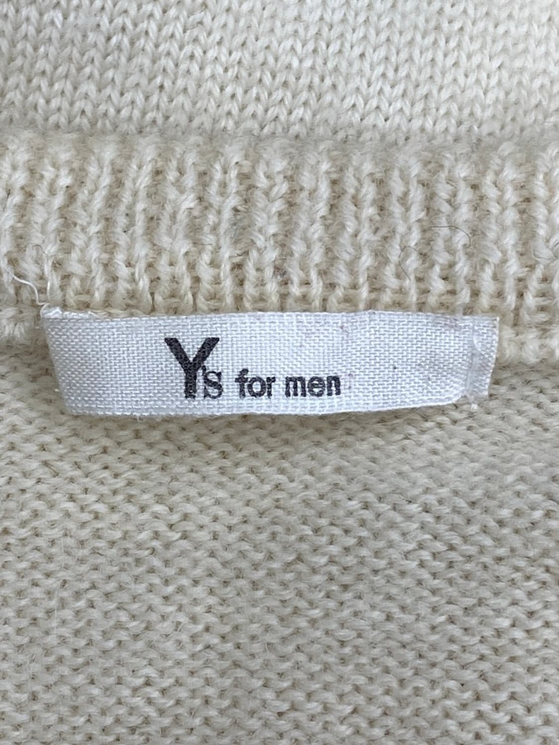 Y’s for men knit yohji yamamoto 상품이미지5