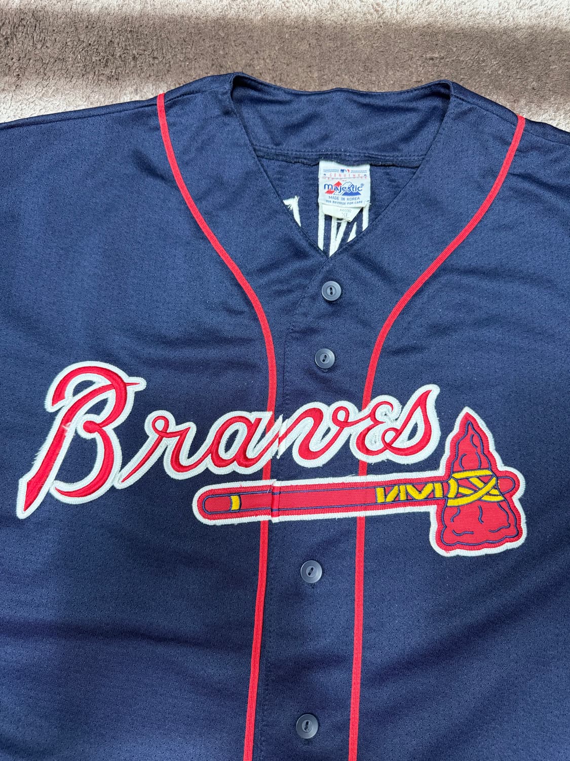 [XL]애틀랜타 브레이브스 chipper Jones 야구유니폼 상품이미지2