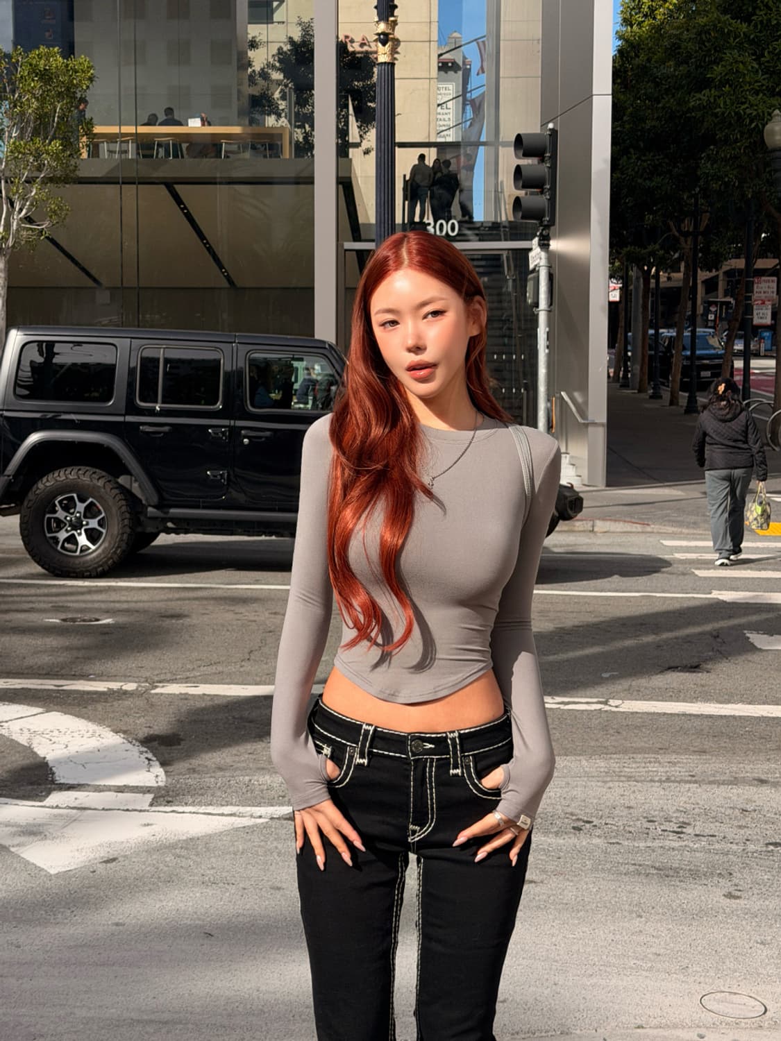 Hottie 하티 유넥 스저비 티셔츠 상품이미지1