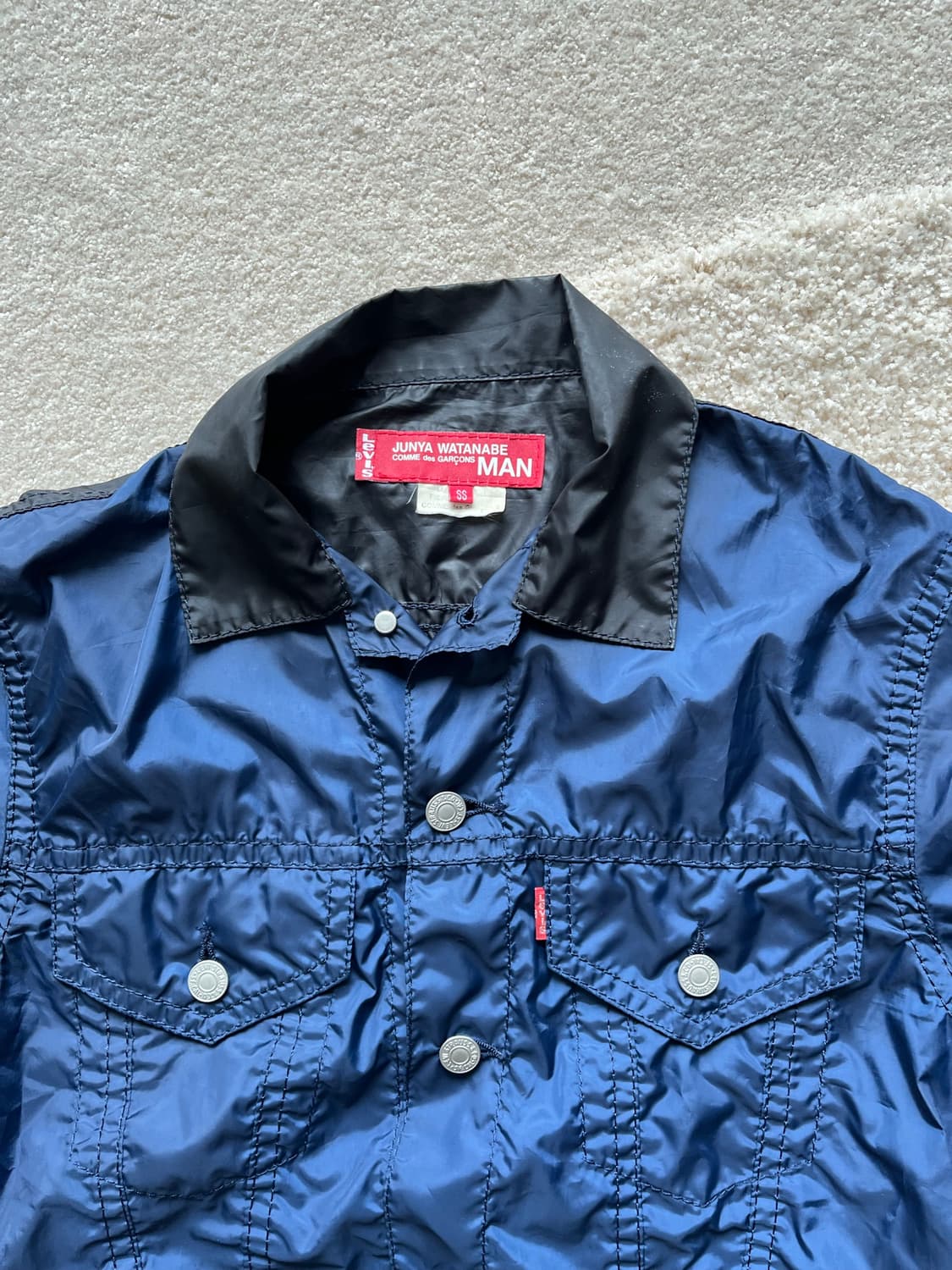 2006 준야 와타나베 × Levi's 나일론 트러커 자켓 (95-100 상품이미지5
