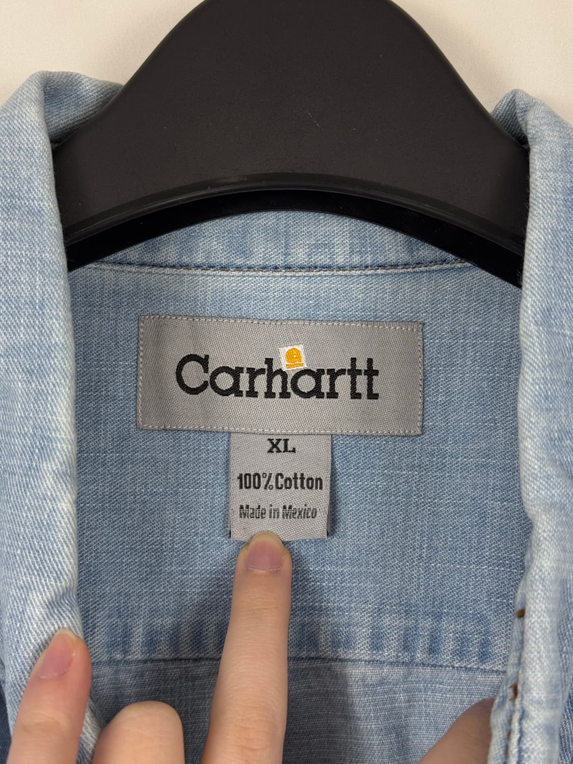 b243) 칼하트 워크 청셔츠 상품이미지3