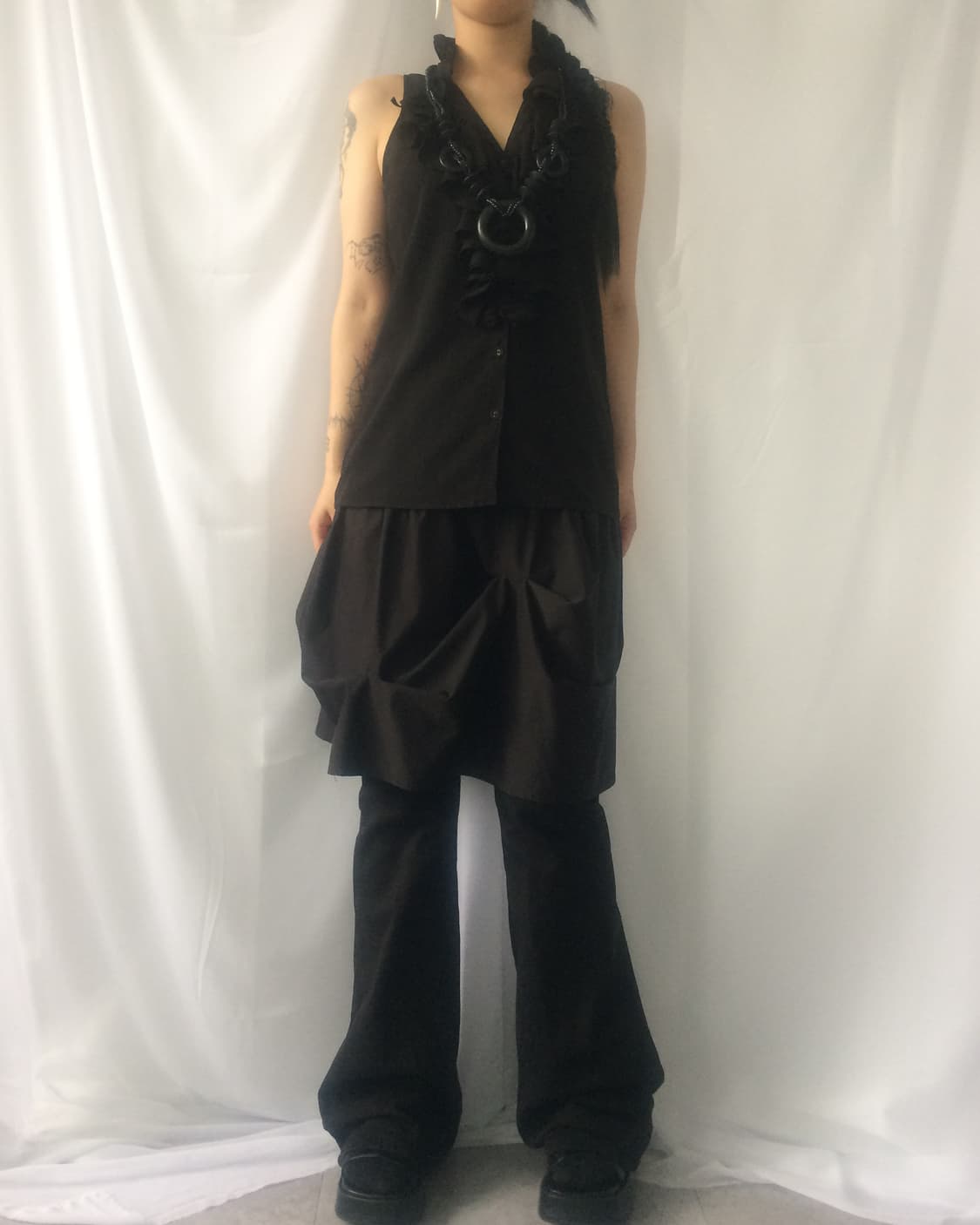 Ruffle point sleeveless 상품이미지6