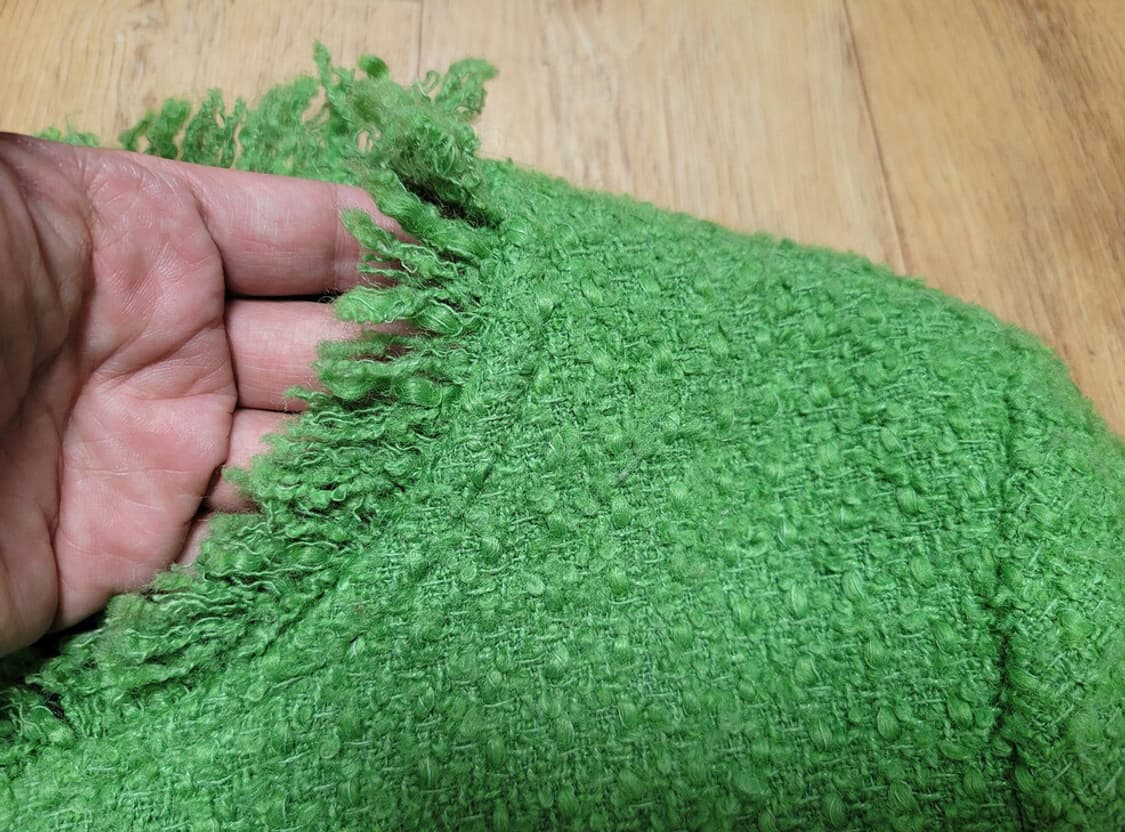 320쇼룸(320SHOWROOM) 토글버튼 프린지 트위드자켓 55 상품이미지7