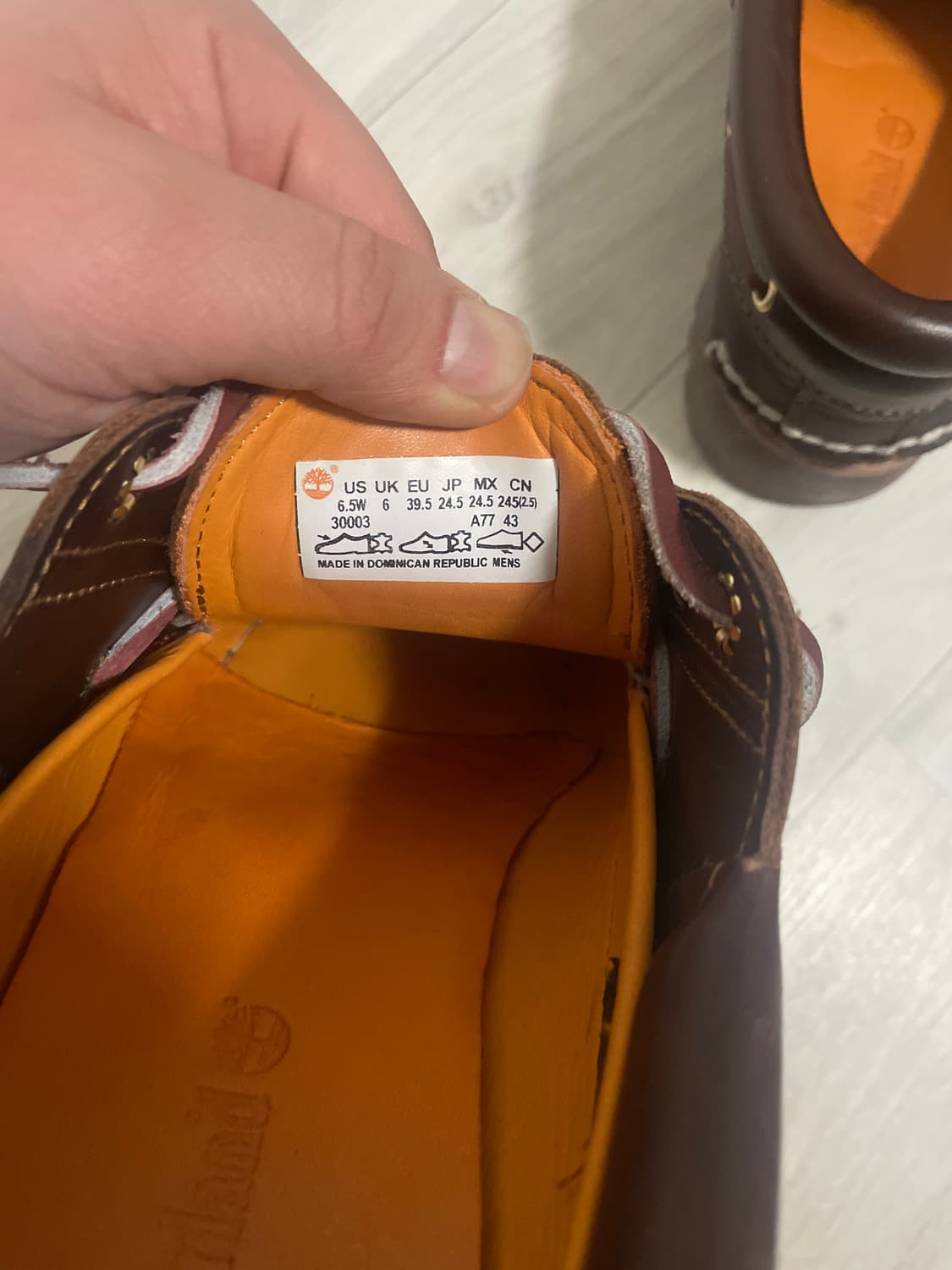 팀버랜드 클래식 3아이 브라운 245사이즈 상품이미지4