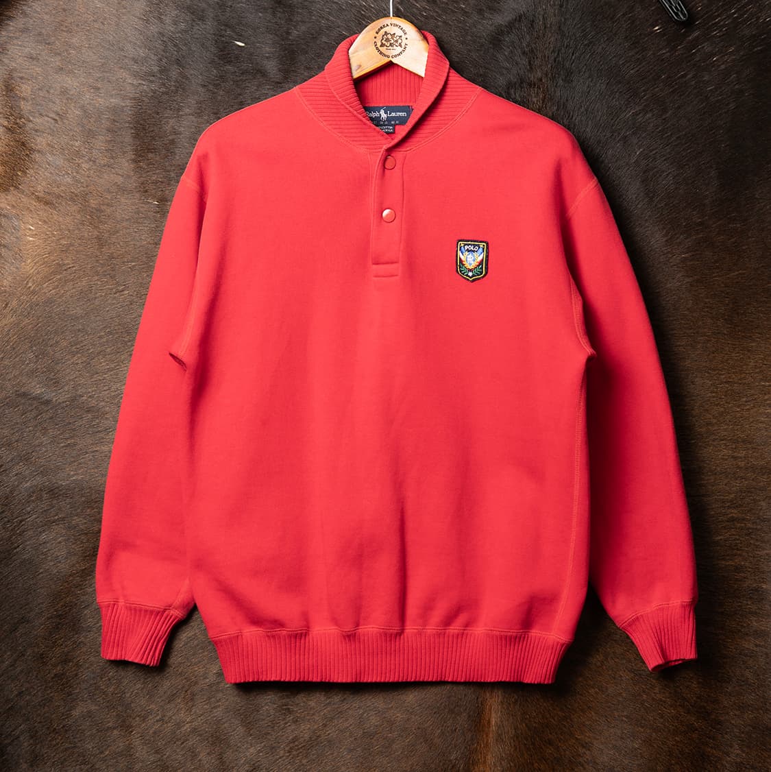 [95] 80s 폴로 랄프로렌 에스에치 숄카라 스웻셔츠  상품이미지1