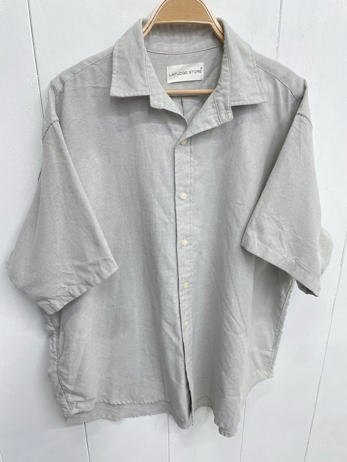 라퍼지스토어 오버사이즈 반팔 셔츠 상품이미지4