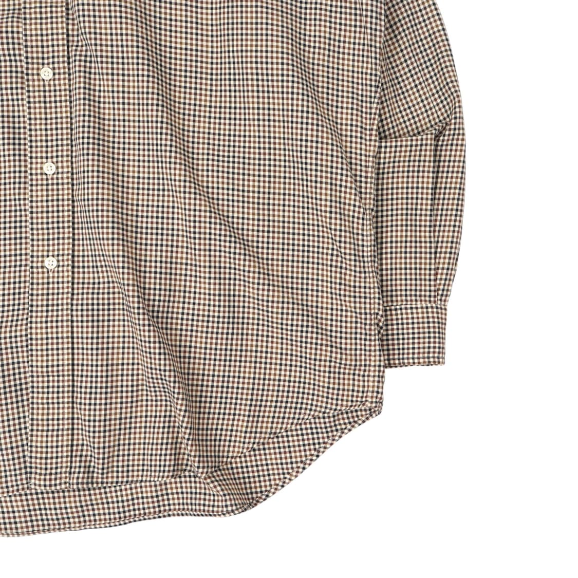 폴로 랄프로렌 블레이크 브라운 깅엄 체크 셔츠 상품이미지4