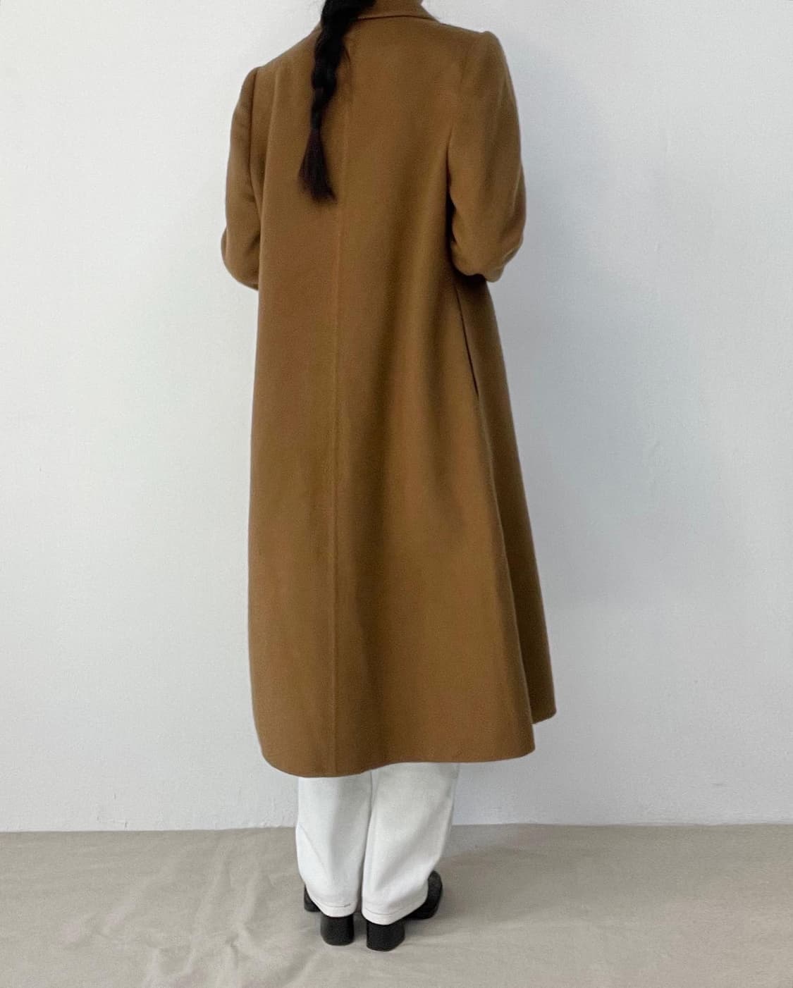 빈티지 캐시미어 코트 상품이미지5