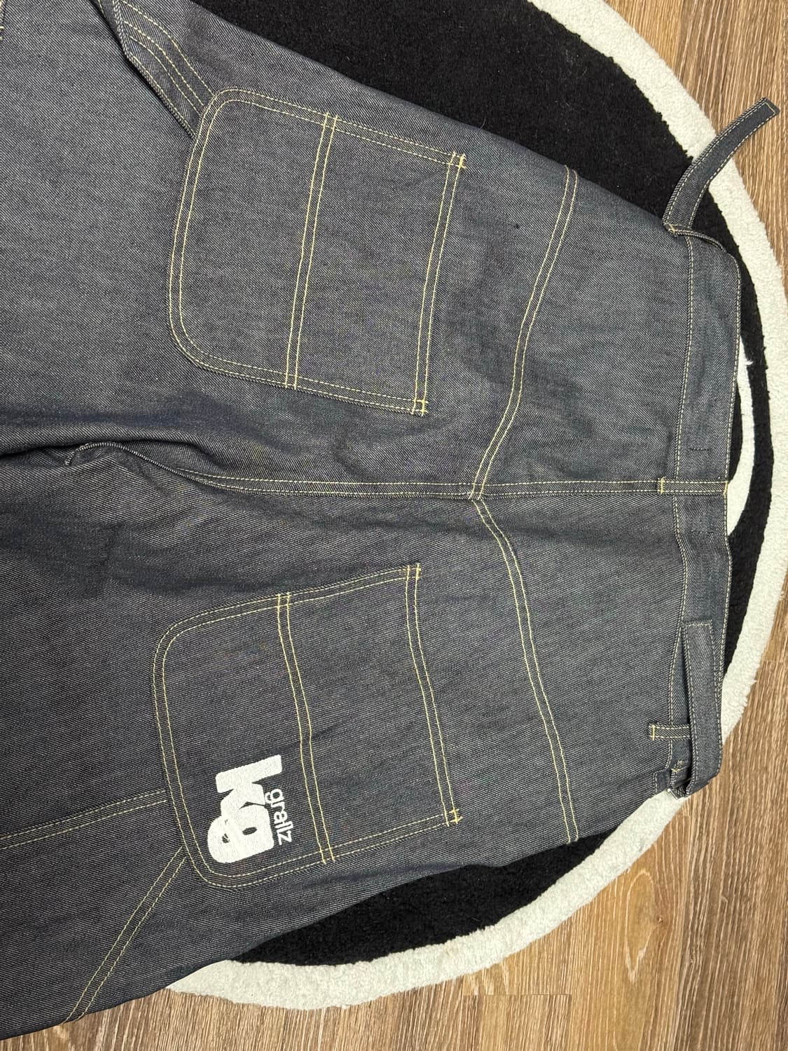 GRAILZ X KOIN SEOUL CARPENTER RAW DENIM 상품이미지5