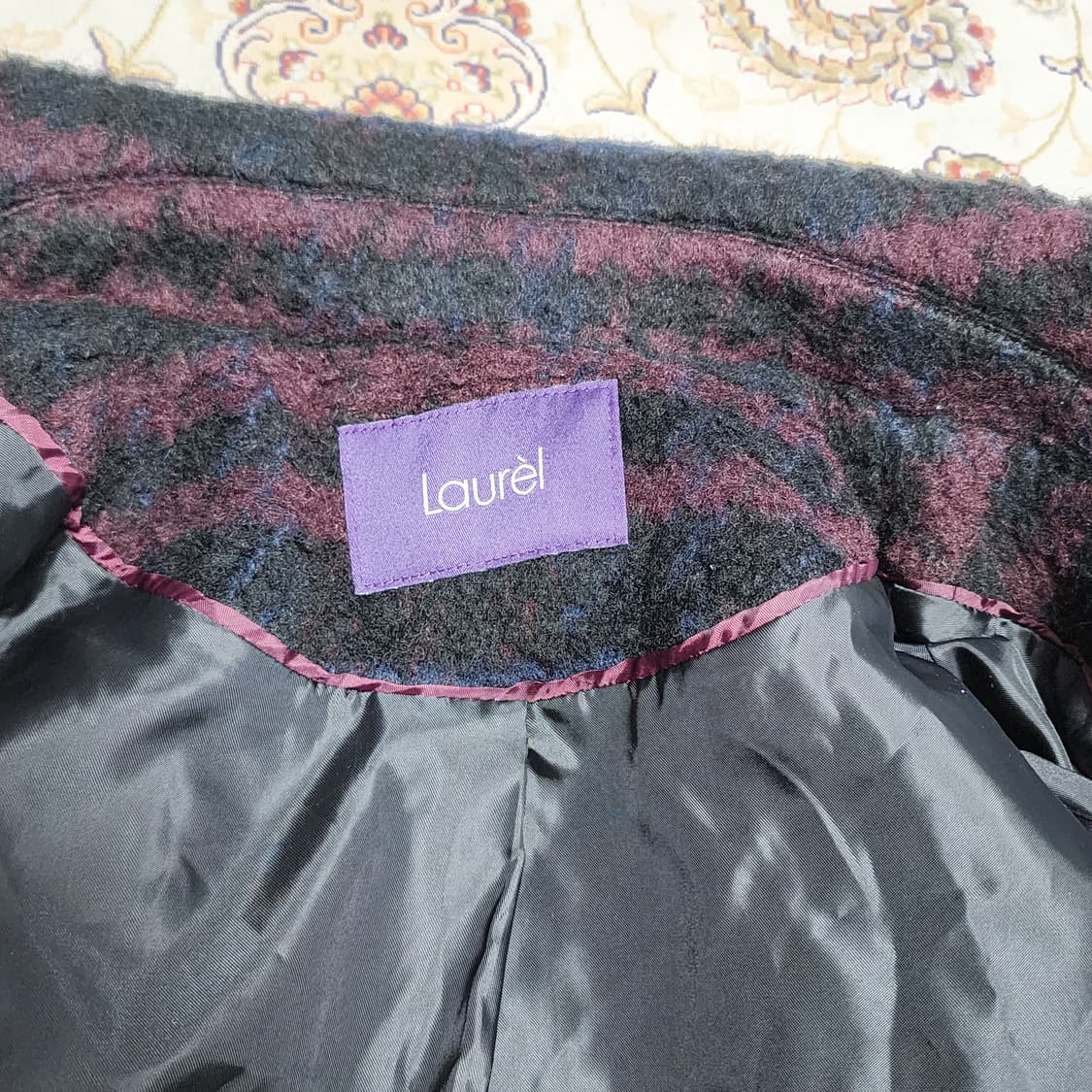 라우렐 여성 울혼방 오버핏 코트 55 상품이미지4