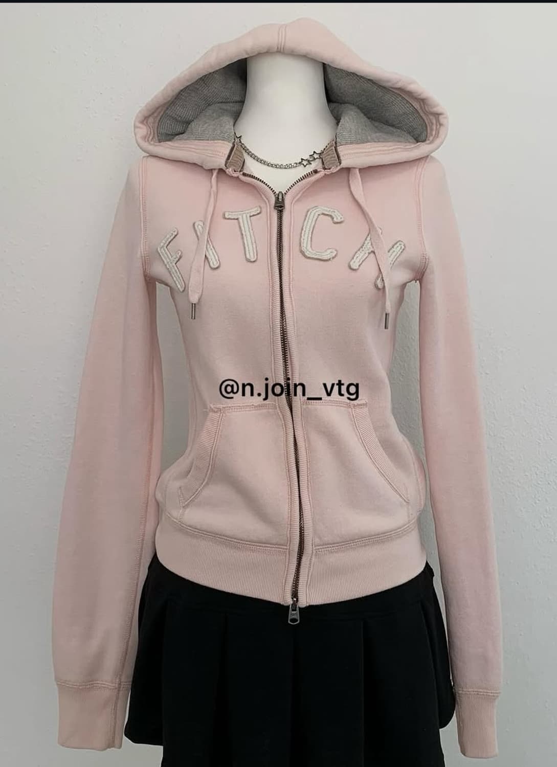 구해요)) 아베크롬비 핑크 후드집업 사진 제품 말고도 다 구해여!! 상품이미지1