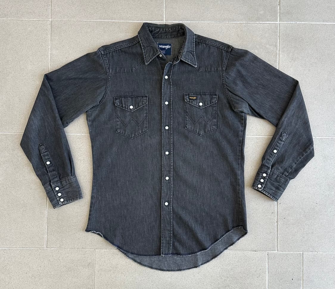 빈티지 랭글러 데님 셔츠 상품이미지1