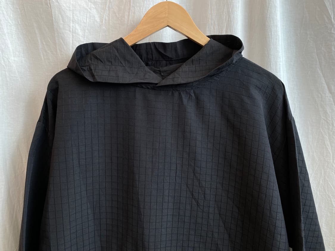 블랙 나일론 후드탑(MEN M/MADE IN USA) 상품이미지4