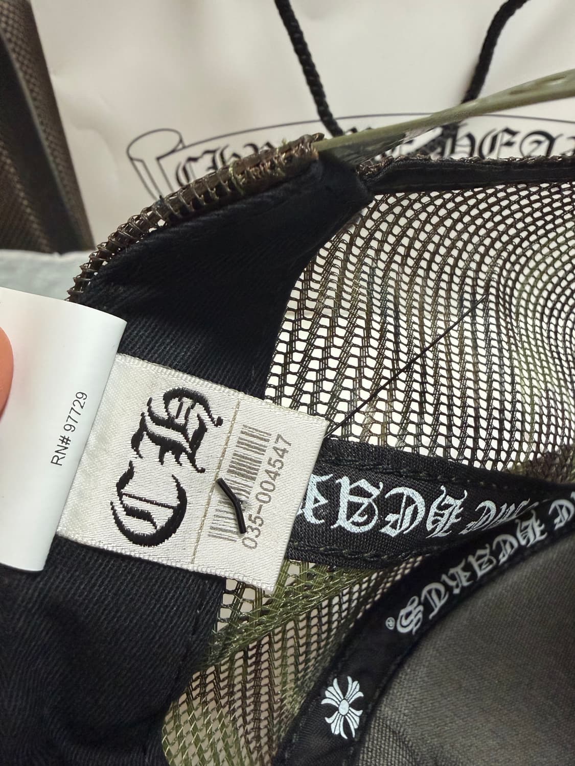 (새상품) 크롬하츠 할리우드 트러커캡 카모 상품이미지4