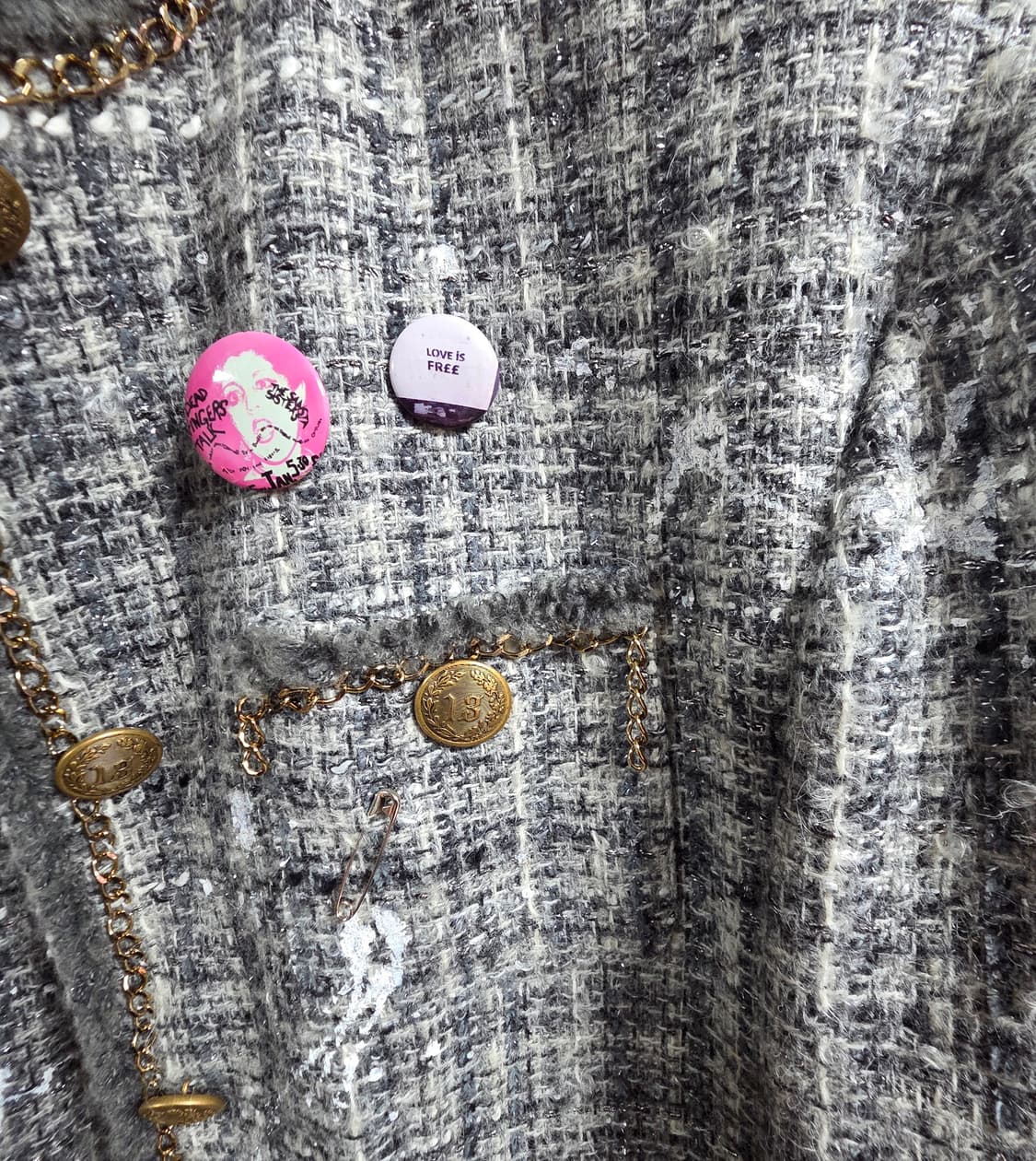 R13 트위드 자켓  S 사이즈!!!!! 상품이미지10