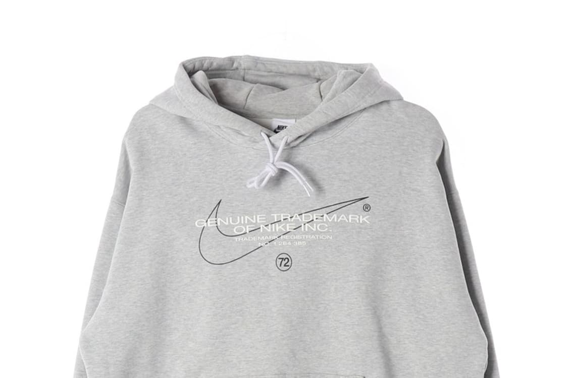 나이키 SB 빅스우시 레터링 후드티 그레이 XL 상품이미지3