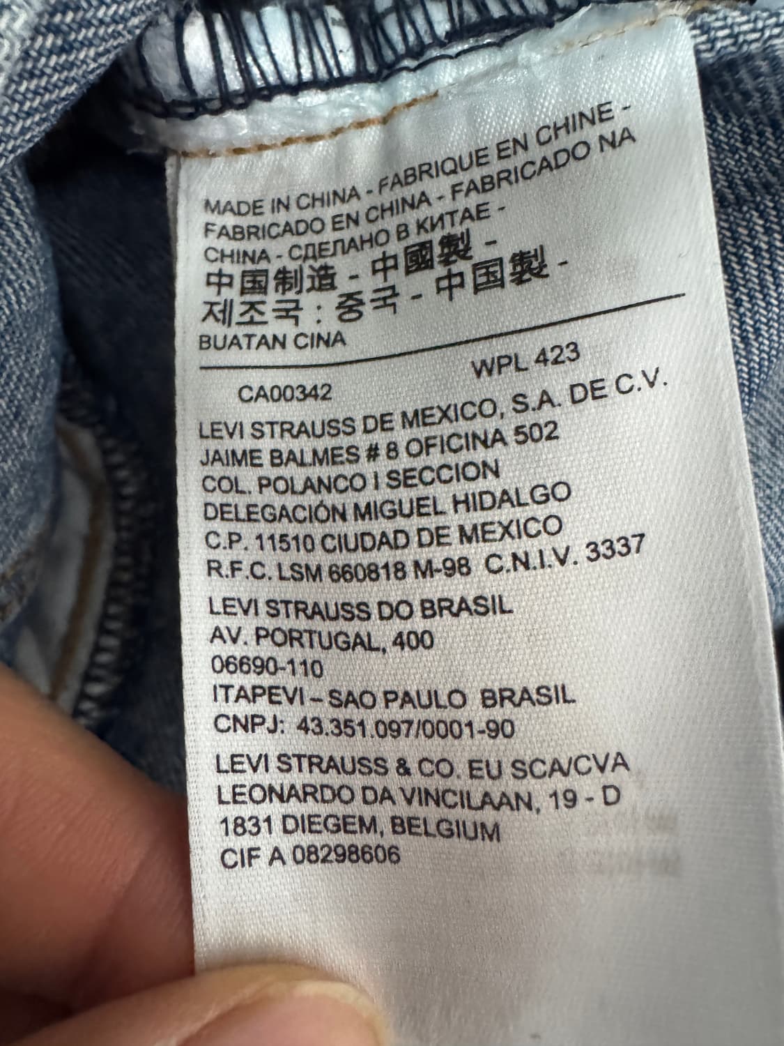 희귀!! 여성 리바이스 빈티지 워싱 벨티드 데님 자켓 S 상품이미지6