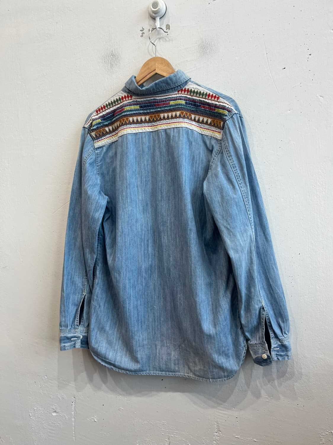 GO SLOW CARAVAN 에스닉 데님 셔츠 상품이미지3