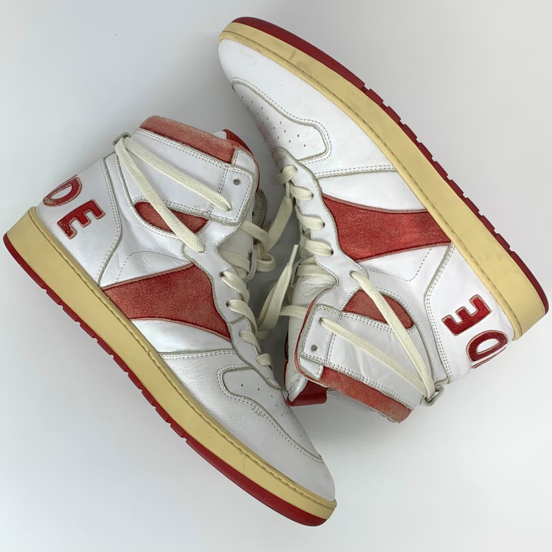 rhude 루드 bball hi 하이탑 스니커즈 상품이미지4