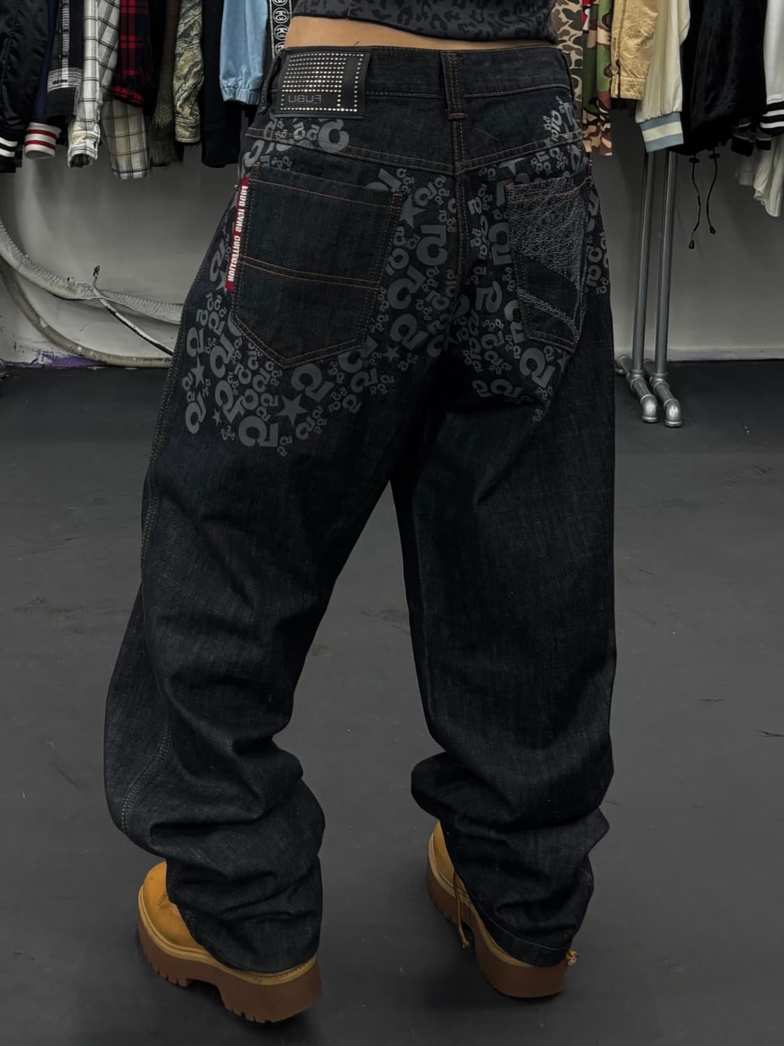 FUBU 푸부 올드스쿨 데님팬츠 상품이미지6