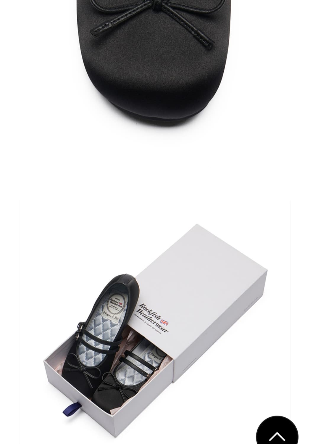 락피쉬웨더웨어 투 스트랩 메리제인 사틴(블랙) 250 상품이미지10