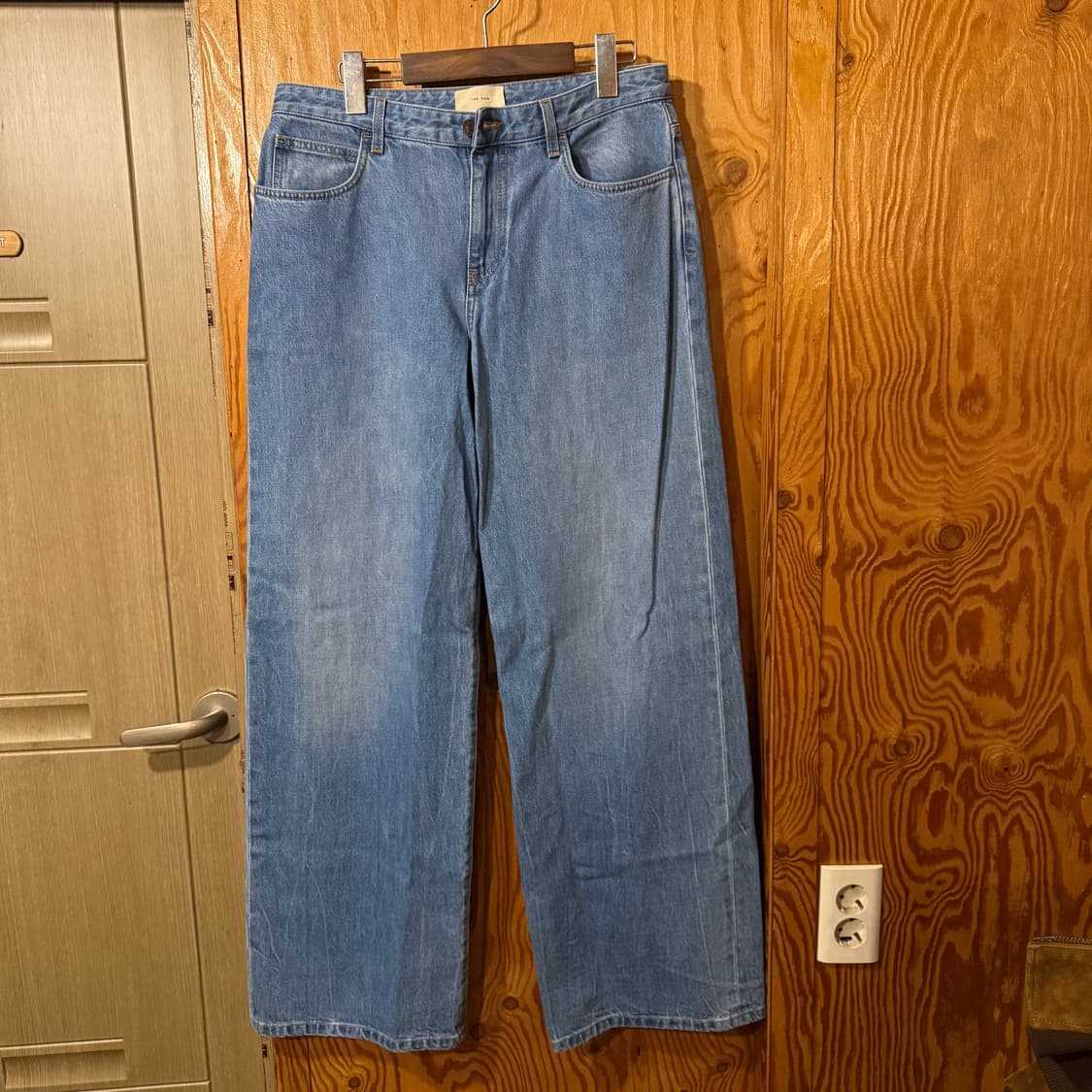 더 로우 24s/s 에글리타 미드라이즈 와이드 진(청바지) 상품이미지3