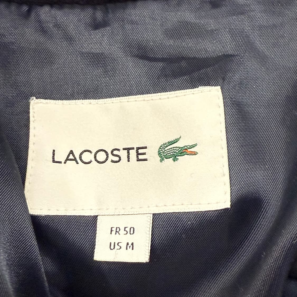[정품/M] 라코스테 네이비 피코트 스타일 코트 b10 상품이미지5