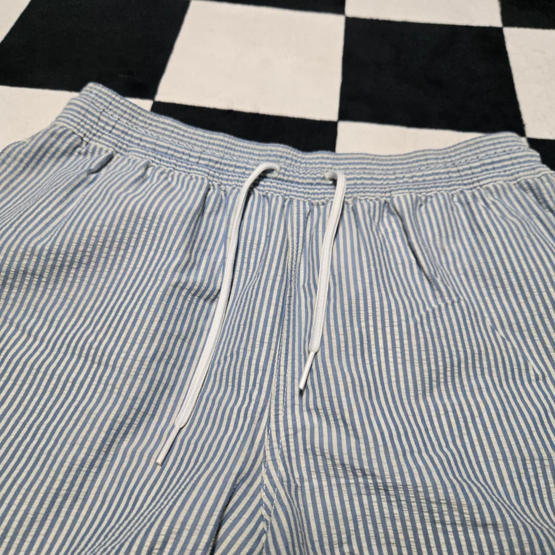 S 폴로랄프로렌 시어서커 스트라이프 스윔팬츠 블루 상품이미지3