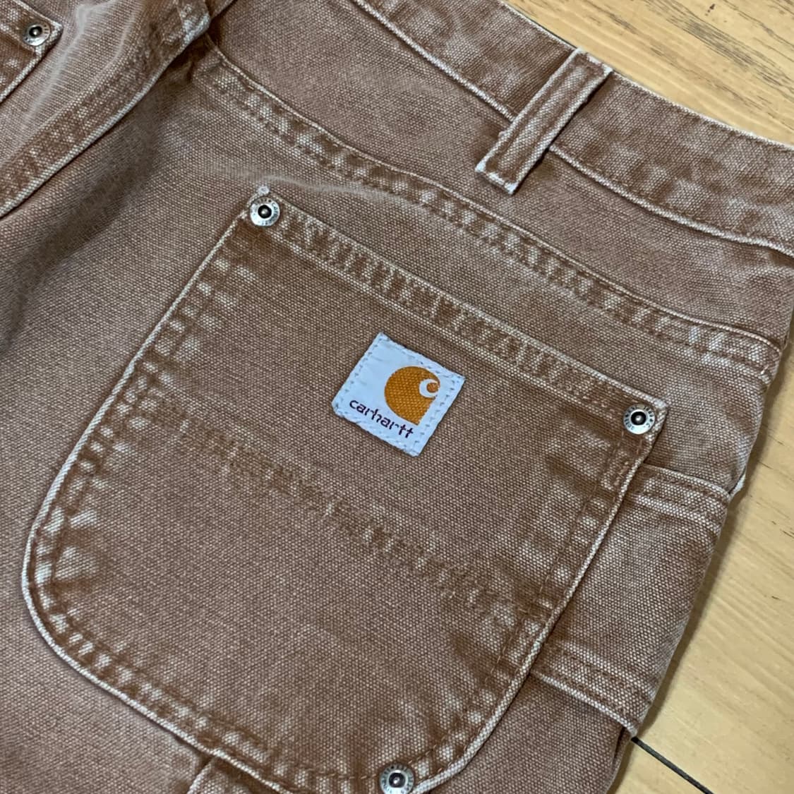 carhartt double knee carpenter wb136 brn 상품이미지7