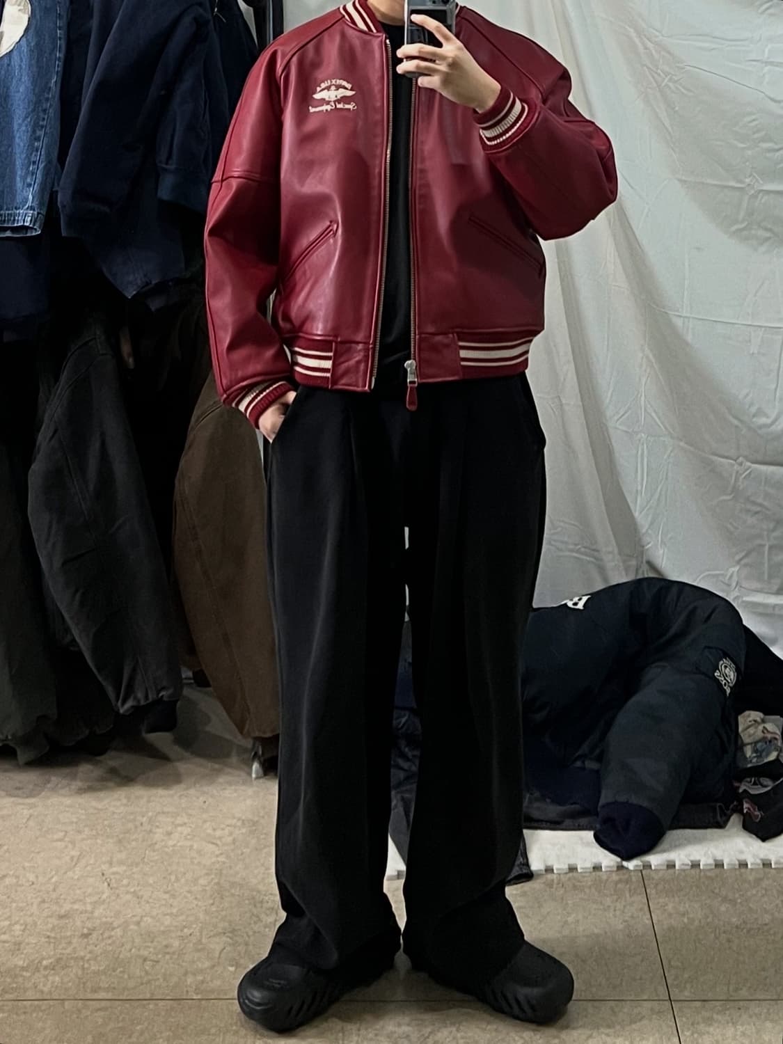 아비렉스 아이콘 가죽자켓 상품이미지4