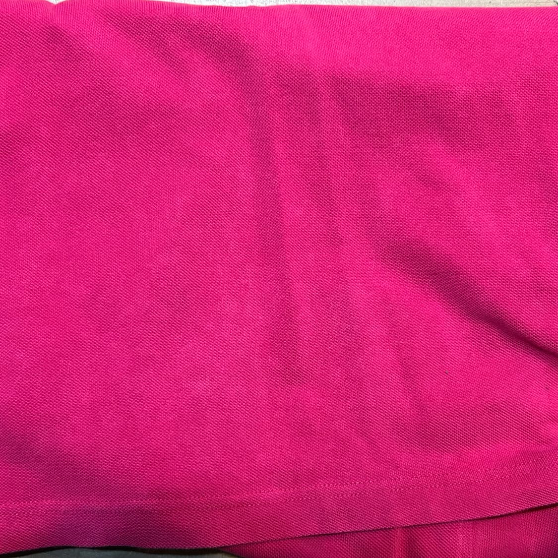 L 버버리 핑크 카라 반팔티 상품이미지6