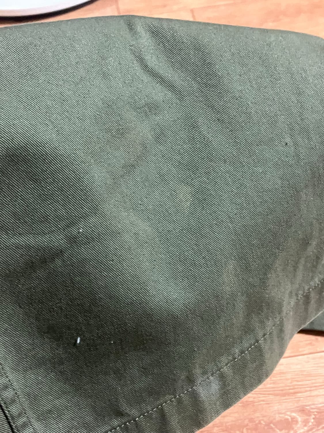 에스피오나지 - 와이드 오피서 팬츠 (그레이 올리브) 상품이미지4