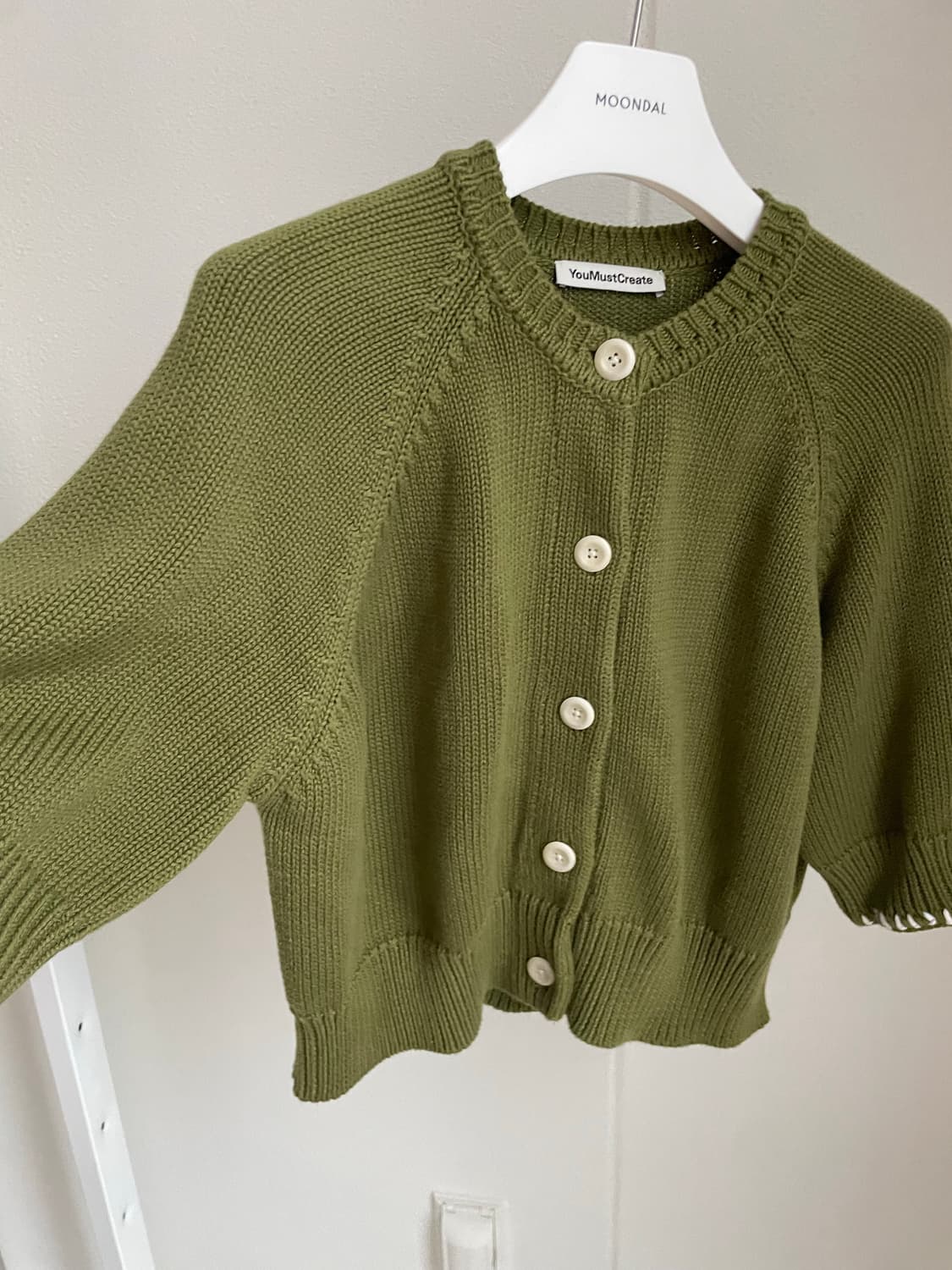 YMC 콰이 니트 그린 S 상품이미지6