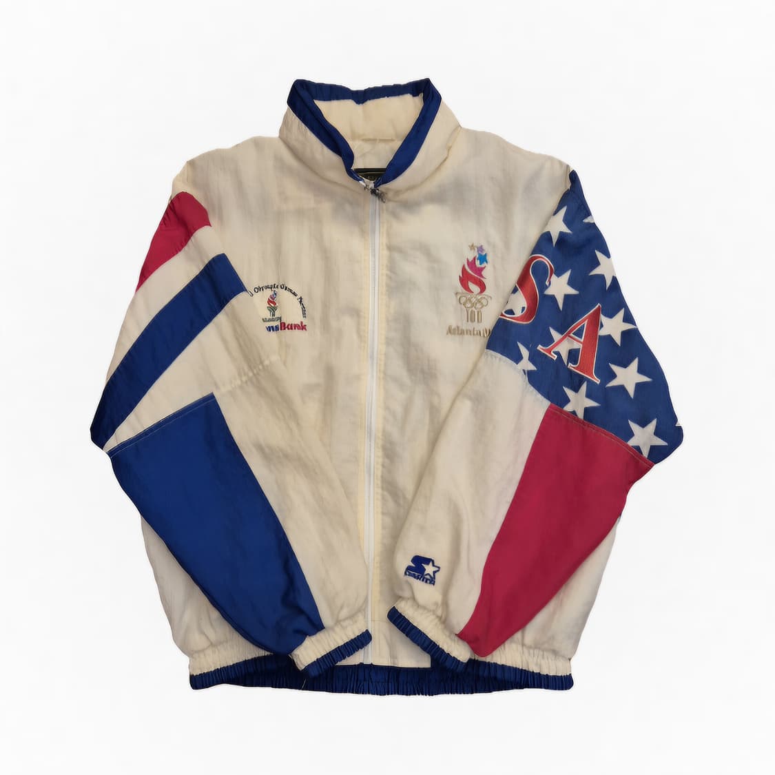 1996 애틀랜타 올림픽 미국팀 제작 스타터 바람막이 자켓 L / 할인 상품이미지5