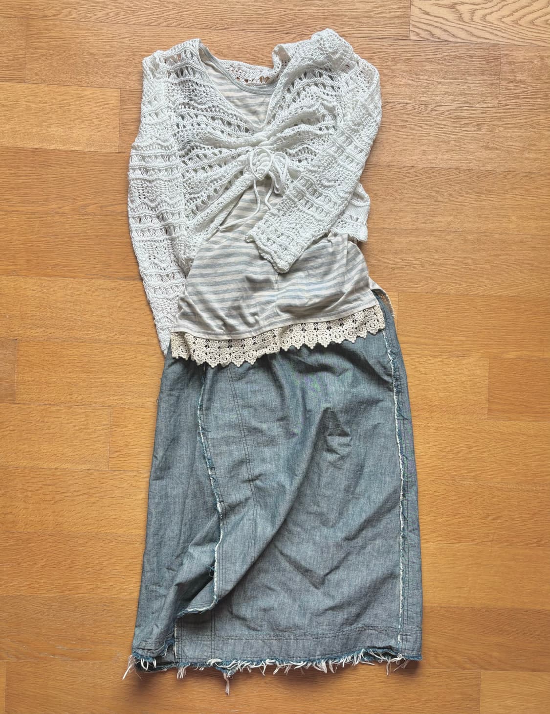 Vintage mute tone coordi set 상품이미지2