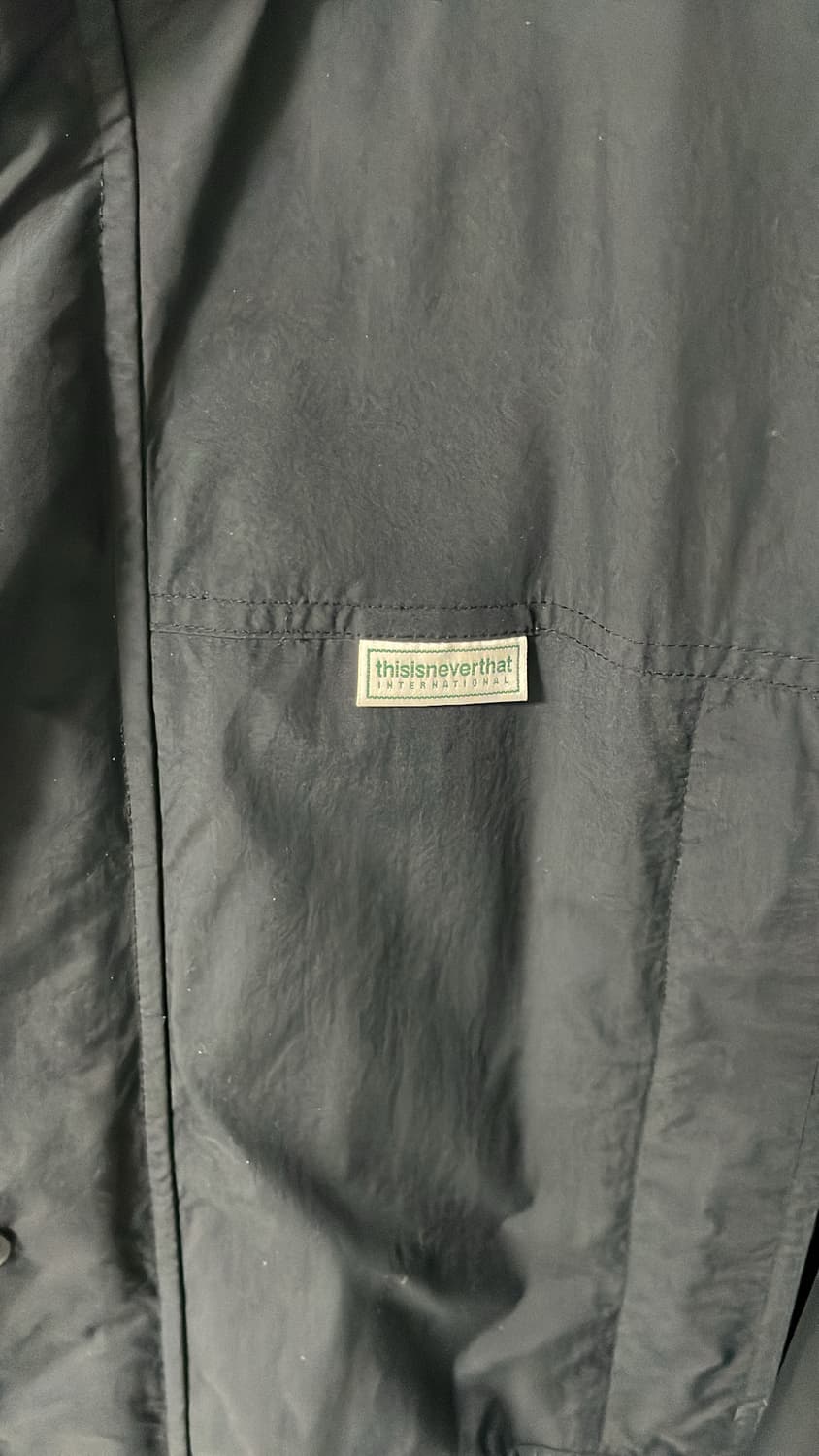 디스이즈네버뎃(PERTEX® UL Wind Parka Black) 상품이미지5