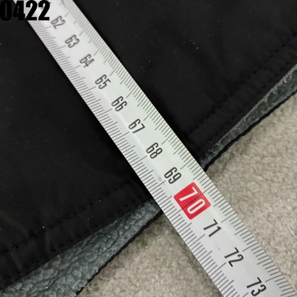 노스페이스 양면 리버시블 블랙 베스트 버튼 조끼 자켓 XL 상품이미지5